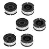 6Pcs Line Spool Replacement 30ft / 9.1m 0.65in AF?100 for BESTA510 BESTA512 BEASE620 String Trimmer