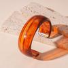 Stylish Acrylic Wide-Face Irregular Bracelet - High-End Design Niche Jewelry