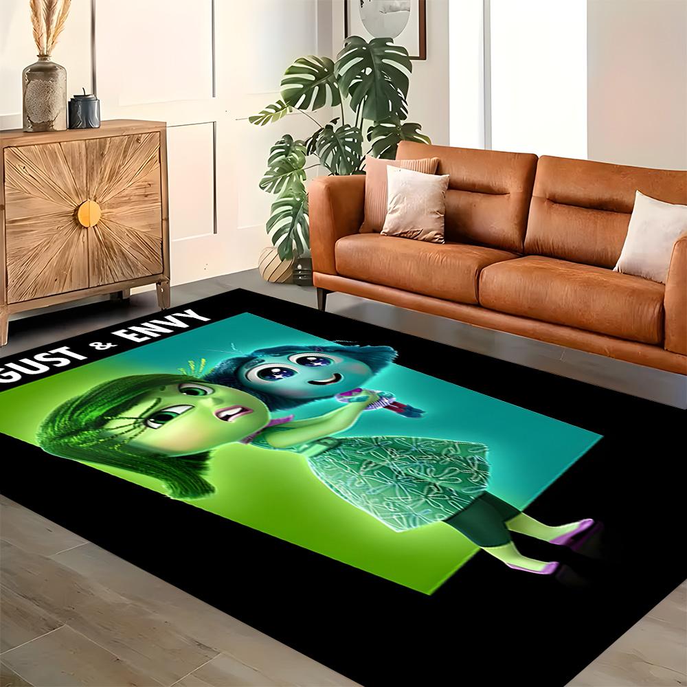 Inside Out Emotions Adventure for Living Room Rug, Bedroom, Study Room, Hallway Decoration, Perfect for Home Decoration or Holiday Gifts