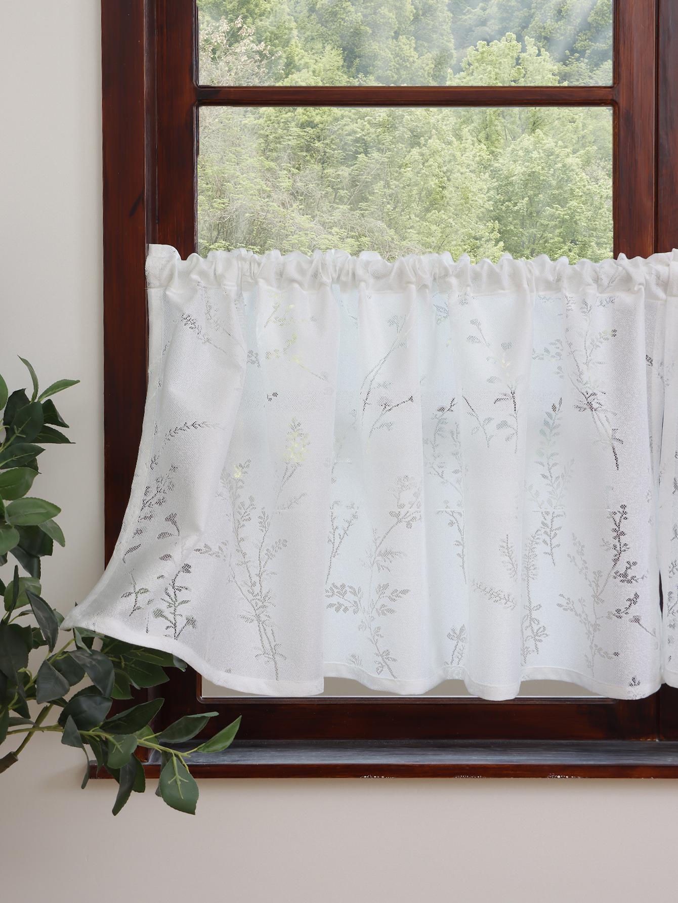 

Белый Лавандовый Ажурный Оконный Короткий Занавес Декоративный Кухонный Гостиный Мини-Жалюзи Занавеска-Перегородка для Шкафа 100x45cm 1PC белый