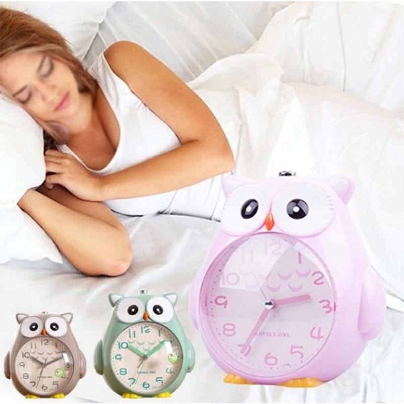 Baby Snooze Function Silence Clock for Childrens Day Cute Owl Shaped Silent Night Light spier Kids Alarm Clock Kids Room Boys,Girls Baby Snooze Function Silence Clock for Childrens Day Cute Owl Shaped Silent Night Light spier Kids Alarm Clock Kids Room Boys,Girls