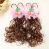 2Pcs Headwear Kids Hairpin Wig Cute Girl Curly Hair Princess Children Hair Clip  Baby