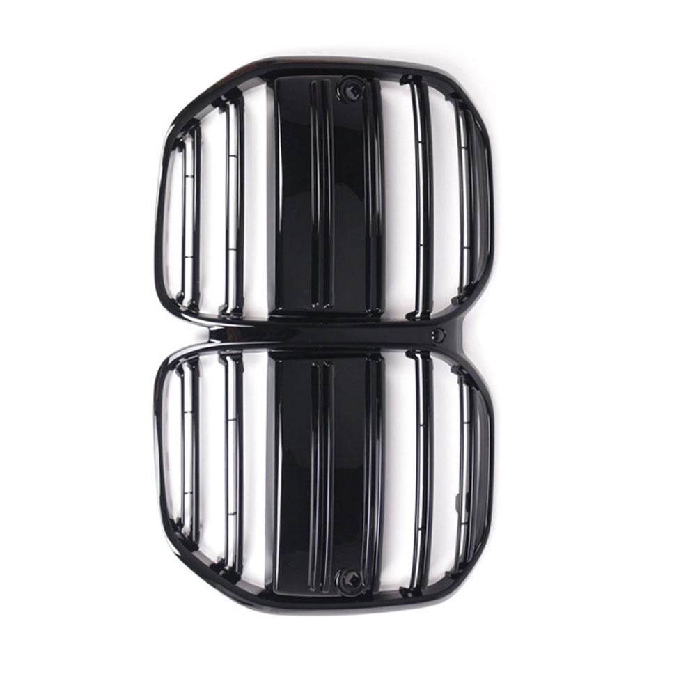 Front Kidney Grille Double Slats Car Grill Compatible For 4 Series G22 G23 Replaces 51138078548 51138078549
