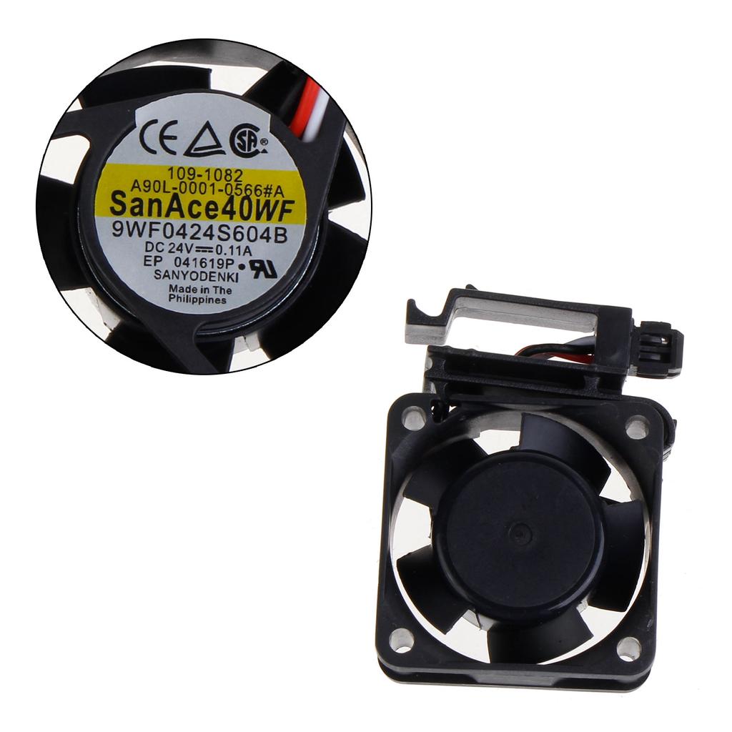 24VDC Cooling Fan 3pins 4x4x2cm A90L-0001-0566#A 9WF0424S604B 4020 Fanuc System Cooler Fan with Bracket