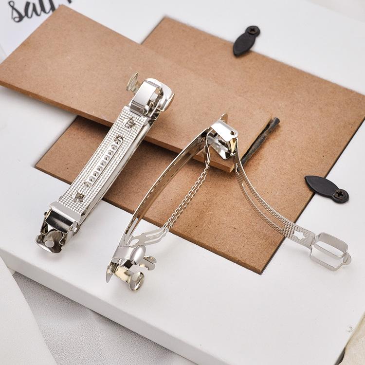 

DIY Jewelry Thickened Spring Duckbill Hair Clip Set - 3 Pieces