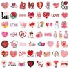 55 LOVE Love Graffiti Stickers Valentine's Day Decorative Scooter Notebook DIY Stickers