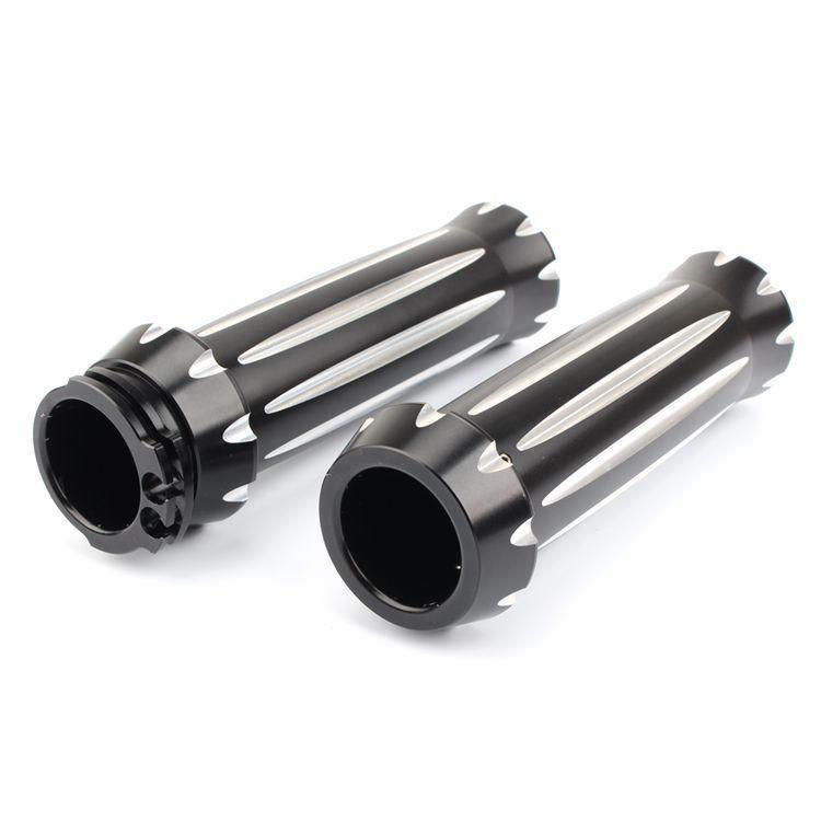 High Quality Hand Grips For Harley Xl883 Xl1200 X48 72 Fat Bob Cnc Custom Accessories
