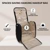 1pcs Large Capacity Hanging Makeup Bag With Hook Cosmetic Organizer Case  Travel Essentials