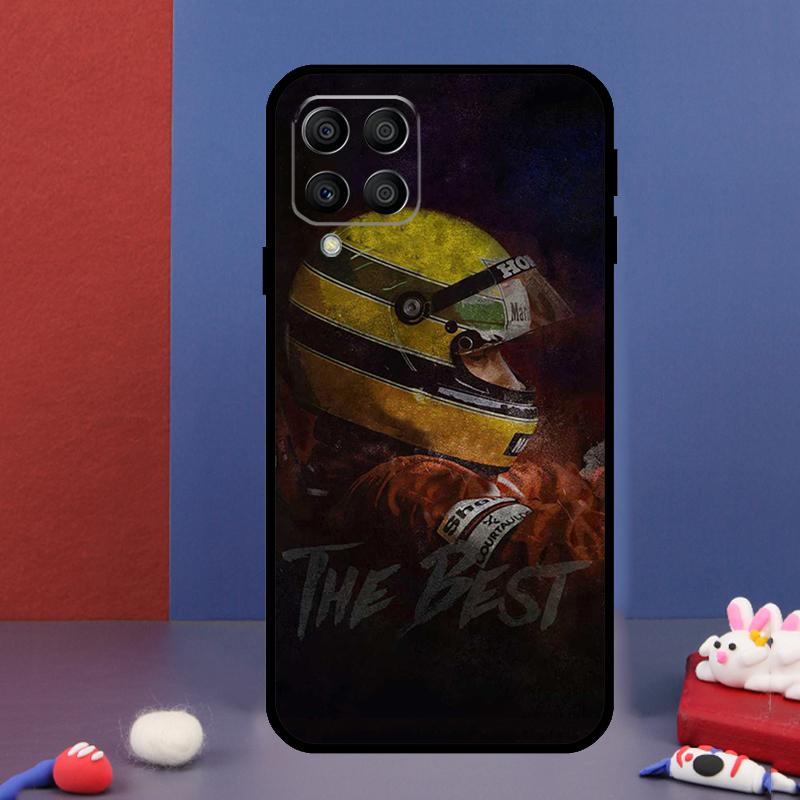 Ayrton Senna F1 For Samsung Galaxy M31 M51 M33 M13 M23 M53 M15 M55 M14 M34 M54 M20 M30s M32 M52 Phone Case