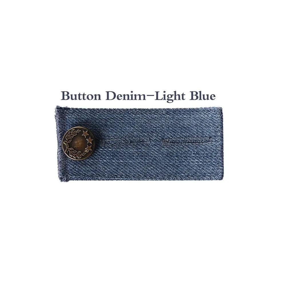 1PC Jeans Trousers Skirts Garment Accessories Pant Extender Belt Waist Band Button Hooks