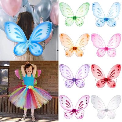 Geschenk Halloween Engelsflügel Verkleidungsflügel Schmetterling Fee Kostümzubehör Feenflügel