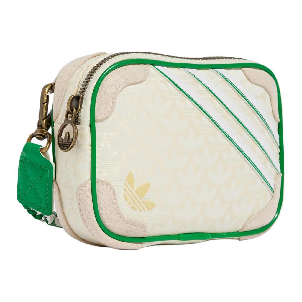 New Adidas Originals Crossbody Bags Ivory & Green IS3007