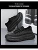 Letnie męskie oddychające sneakersy z siateczki – wszechstronne buty casualowe do biegania na grubej podeszwie w stylu koreańskim