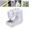 Sewing NaMachine Household Electric with Sming Function 12 Stitch Patterns Automatic Winder Small Sewing NaMachine