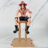 Four Models of One Piece At the Bar, Anime Figures Standing Pose, Empress Standing Pose, Vivi Lying Down, Nami Sitting Pose, Ace Ornaments