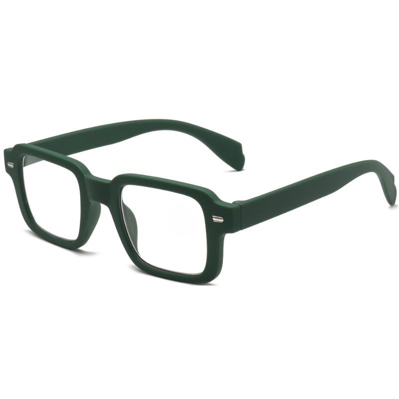 

Европа и Америка Мода Квадратные Прозрачные Очки для Чтения с Защитой от Синего Света Мужские Женские Винтажный Простой Стиль Пресбиопия Очки +200 degrees