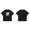 Trendige Marke PALACE Unterwasser-Dreieck-LOGO aufgedrucktes Herren- und Damen-Streetwear Hip Hop lockeres lässiges Sommer-Kurzarm-T-Shirt t