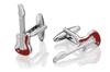 Red Guitar Cufflinks Sd-1448