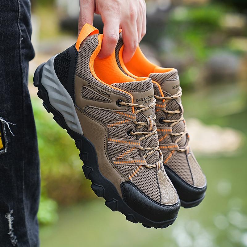 Herren Wanderschuhe Kostenloser Versand Outdoor-Sportarten Lässig Low Top Sportschuhe für Camping und Bergsteigen Sneaker für Herren