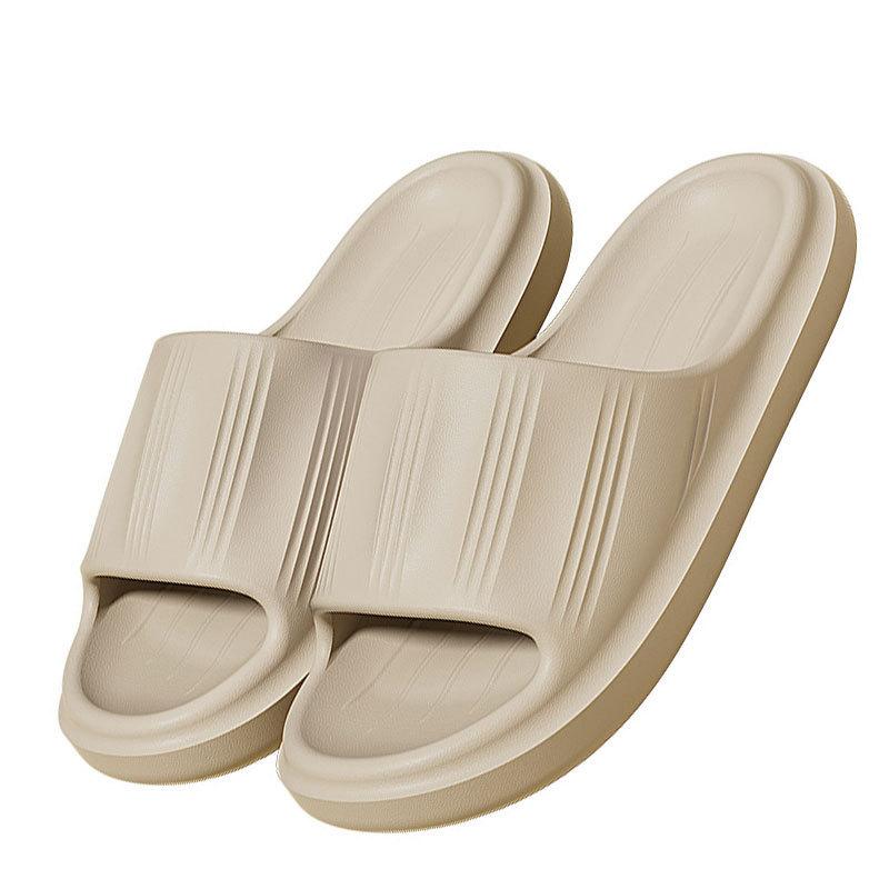 New Home Indoor Bathroom Shoes EVA Super Soft Slippers for Female Couples Bathing Non Slip Slippers
