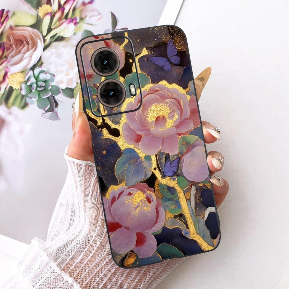 Schutzhülle für Motorola Moto G85 XT2427-3 Silikon, niedlich, modisch, lustig, cool, lackierter Bumper für Motorola G85 Moto G85 Handyhülle