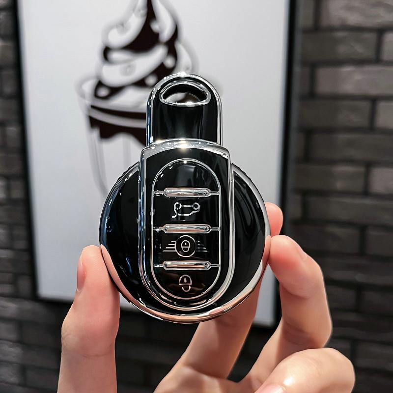 Tpu Car Key Case Cover Shell Fob For Bmw Mini Coopers One Jcw F56 F55 F54 F57 F60 R55 R56 R57 R58 R59 R60 S Roadster