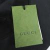 Pristine GUCCI Cap Logo Patch with Elastic Black Cotton Mens 751400 Used