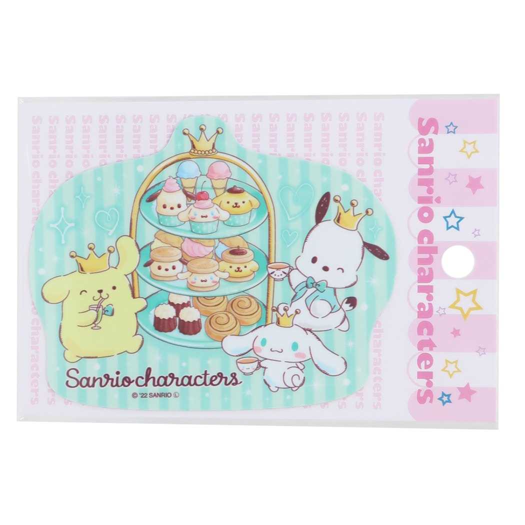 Big Seal Sticker Vinyl Die-Cut Sanrio Characters Cinnamoroll Pompompurin Pochacco Afternoon Tea Stand General Waterproof Light-Resistant Cinnamon Mail