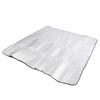 Picnic Mat Damp Proof Splash Proof Double Sided Aluminum Film Thickened Camping Blanket for Tent Outdoor