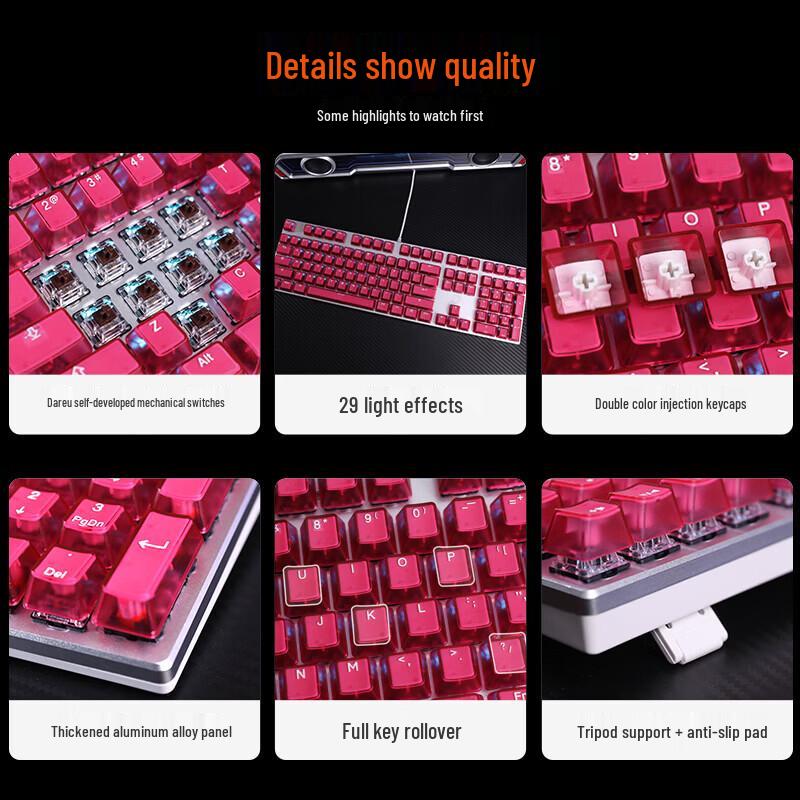 Dareu EK815 Wired Gaming Mechanical Keyboard