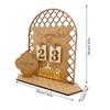 20X15X1CM Ramadan Advent Calendar Wooden Ramadan Countdown Calendar For Home Islamic Muslim Party Decor DIY Eid Mubarak Ornament