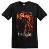 Twilight Edward Bella Jacob Movie T Shirt Gothic Romance Fan Graphic Tee Art