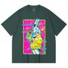 230 Gsm 100% Cotton Cyberpunk Edgerunners V6 Rebecca Print Unisex Heavy Cotton T Shirt