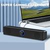Wireless PC Soundbar Stereo USB Powered Soundbar Surround Audio Bluetooth Speaker  For Laptop
