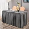 Elastic Table Cloth Hotel Conference Table Cover Meeting Room Office Flannel Rectangle Tableclover Wedding Banquet Decoration