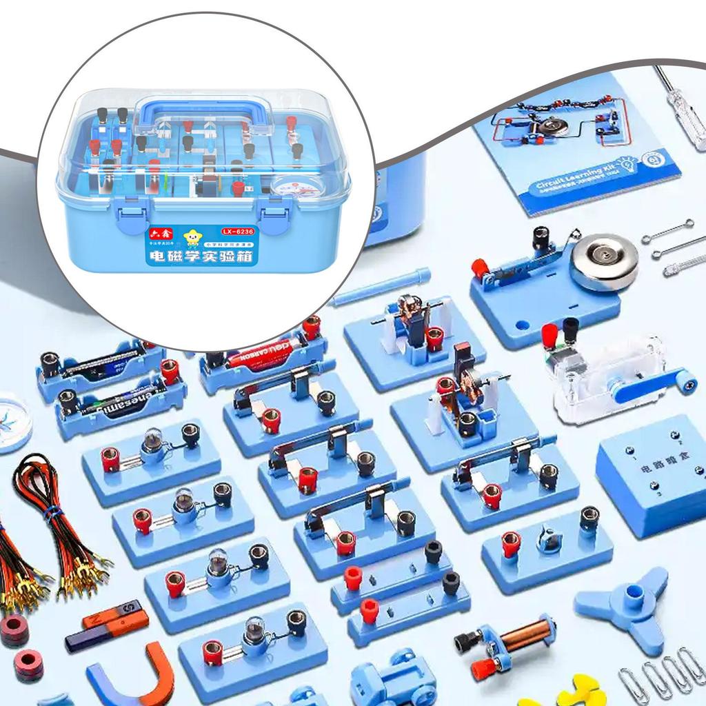 Electricity Experiments Kit Science Developmental Toy Electrical Circuit Basic