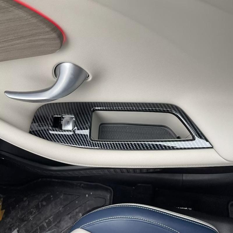 LHD For Chery Arrizo 8 2024 Interior Accessoire Window Rise Switch Steering Wheel Cover Gear Shift Panle AC Vent Cover