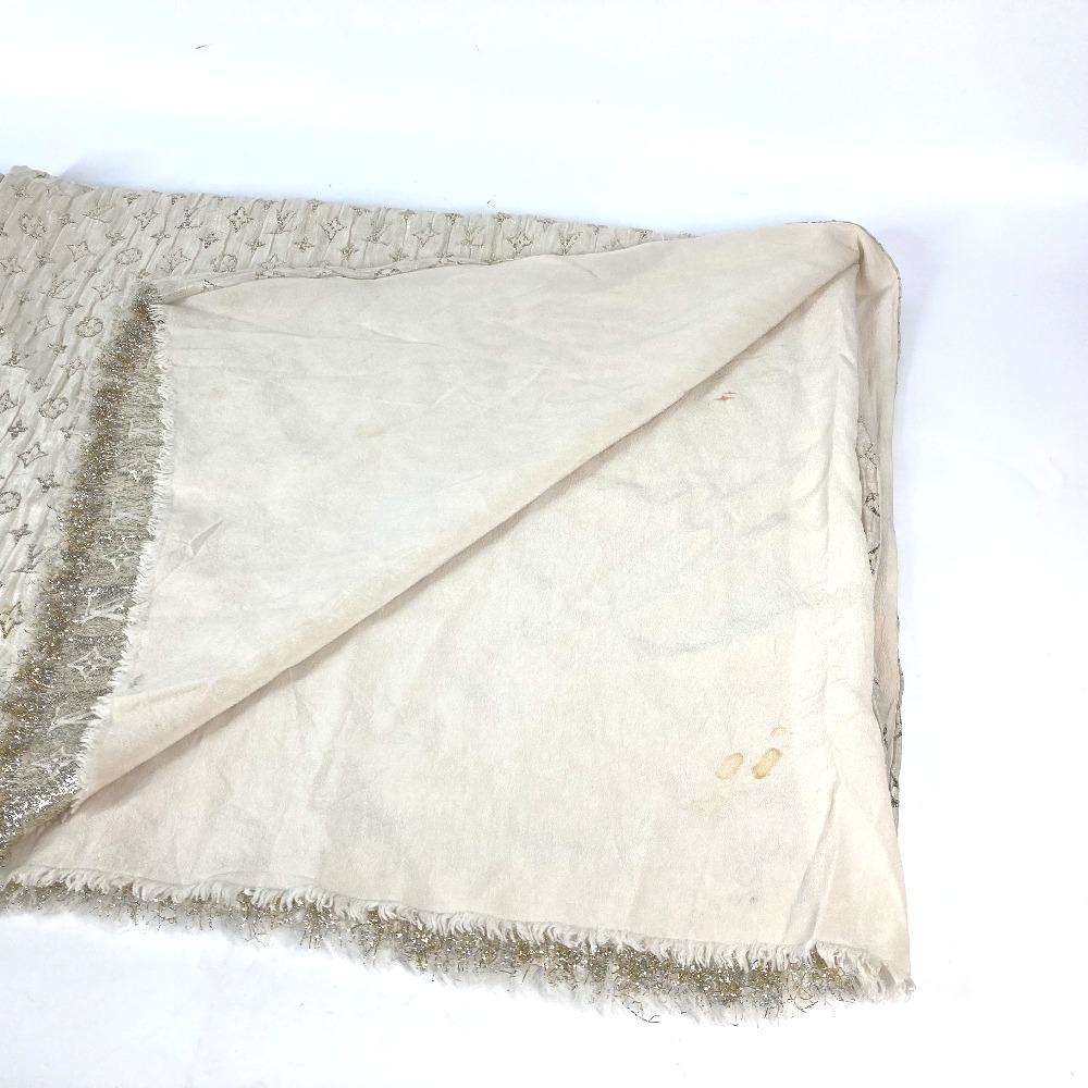 Louis Vuitton M73939 Monogram Logo Glitter Etoile Monogram Scarf Shawl Stole