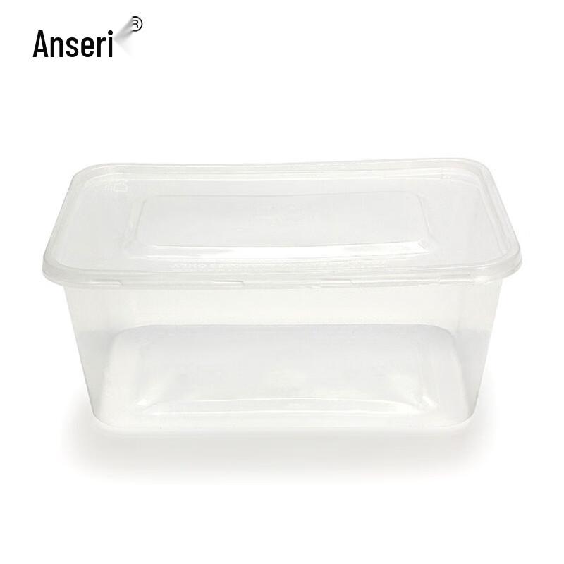 Ancai Rui 1000ML Disposable Rectangular Takeout Boxes