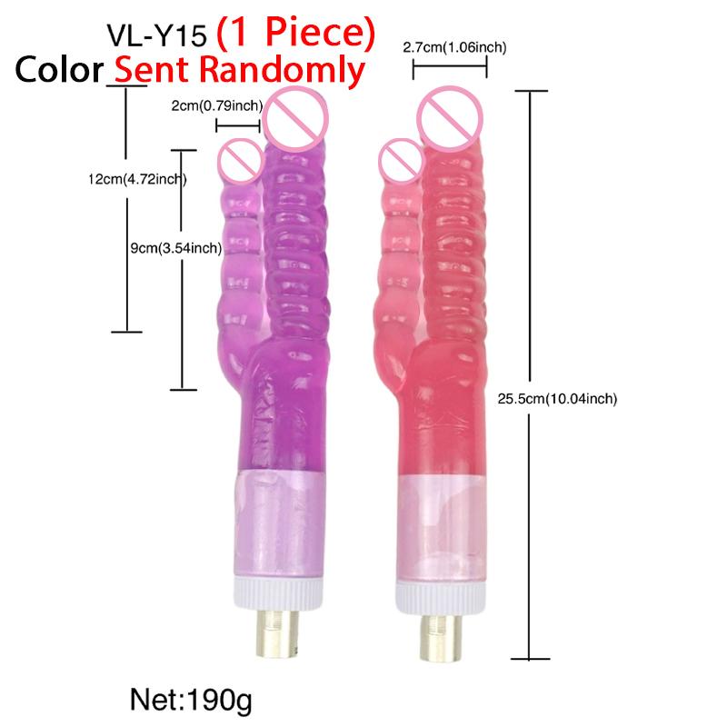ROUGH BEAST 3XLR Máquina Sexual Accesorio de Dildo para Mujeres Hombres, Anal Trasero Color Gelatina Vibrador Automático Máquina de Empuje Accesorio