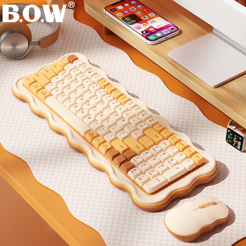 B.O.W Wireless Keyboard Mouse Combo