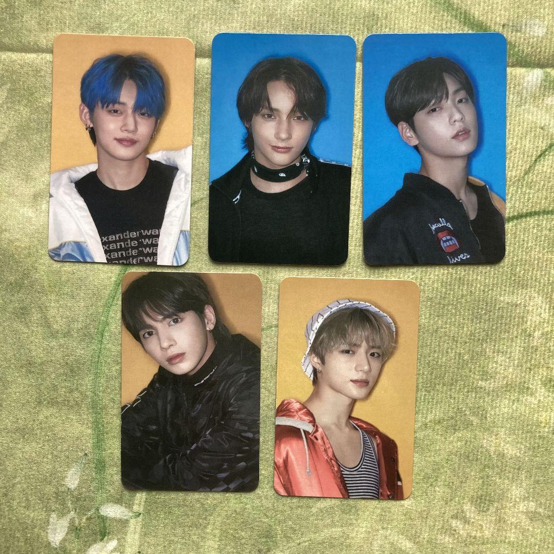 

[USED] Korea TXT weply MAGIC HOUR FC Bonus Limited Edition Trading Cards (5 pieces)