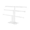 Stylish Acrylic Claw Clip Storage Stand 3 Tiers Transparent Rack for Displaying Hair Accessories Bedrooms Supplies