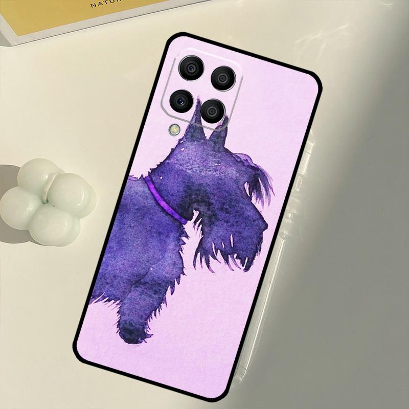 Cartoon Westie Dog For Samsung Galaxy M31 M16 M11 M21 M13 M33 M35 M53 M55 M15 M14 M34 M54 M12 M32 M52 M06 Case