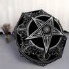 Black and White Pentagram Symbol Wall Art Decor Umbrella, Christmas Gift Y361