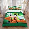 3pcs set Goofy Disney1pc of quilt cover+2pcs of pillowcase, no core, print bedding, All Seasons Bedroom Setting096
