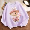 Children's Fashion Hoodies for Spring and Autumn: Round-neck, Long-sleeved, Loose Hoodies for Boys and Girls