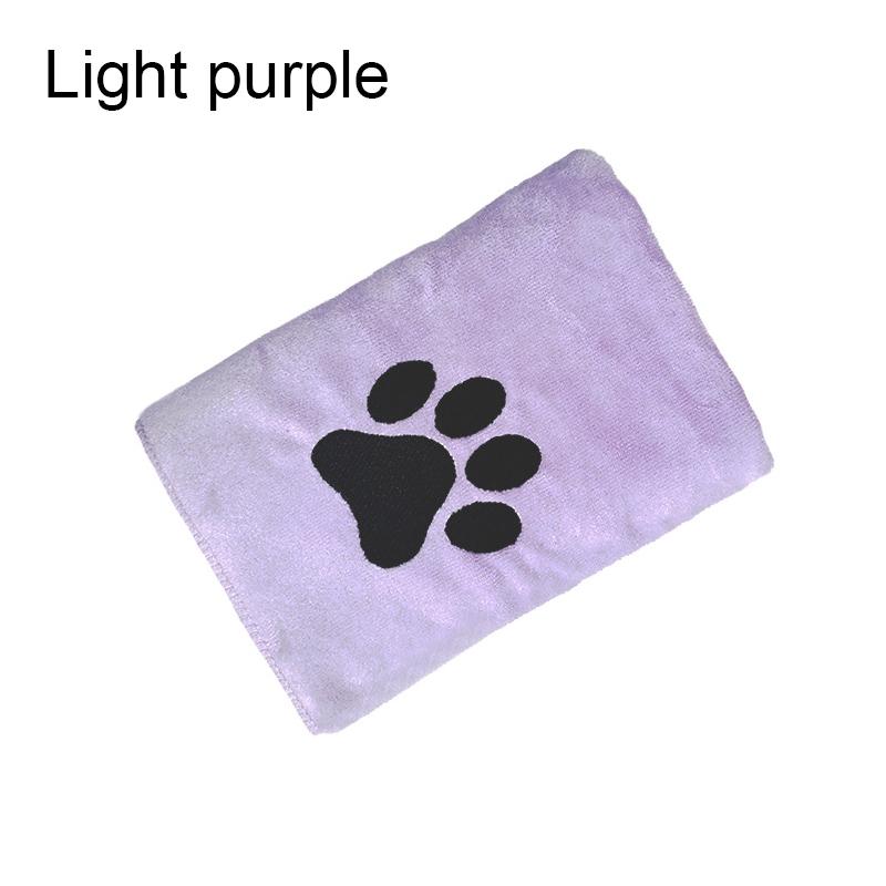 35*75cm/50*100cm Microfiber Pet Bath Towel Embroidered Super Soft Absorbent Cat For Dogs Blanket Grooming Supplies