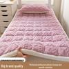 Winter Milk Velvet Mattress Topper for Dorms - Thick Coral Fleece Pad for Single Beds