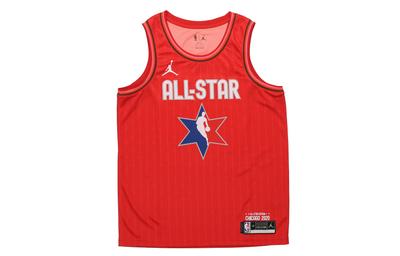 NBAAll Star Edition Swingman Jersey Giannis Antetokounmpo Basketball Jersey Men's Red CJ1063-662